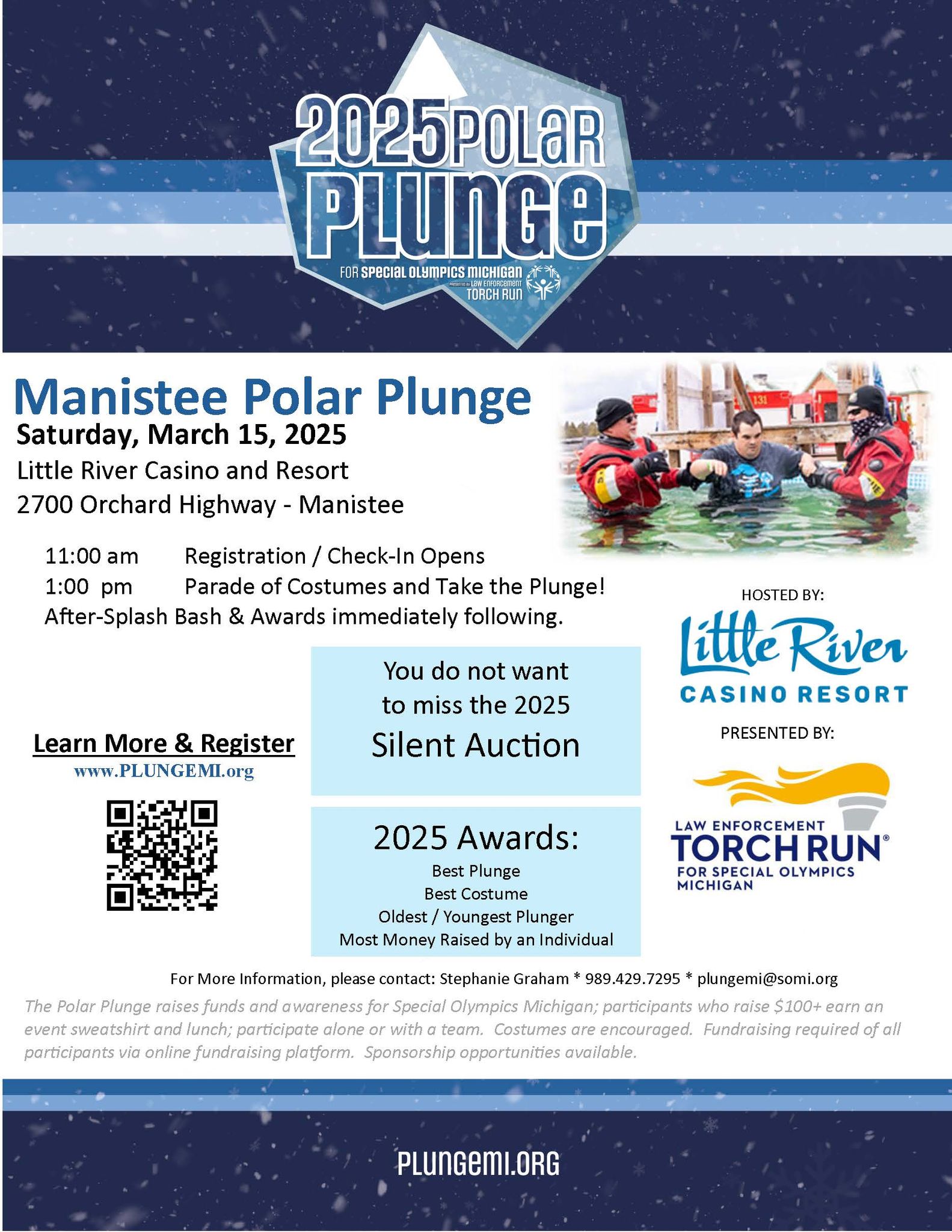 Manistee Polar Plunge Little River Band of Ottawa Indians